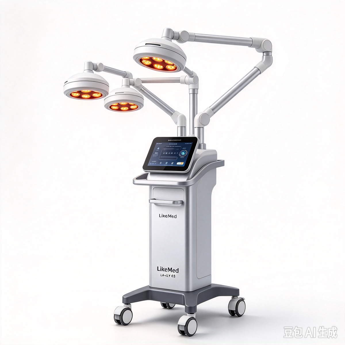 LikeMed LA‑JLY‑03 3‑Channel Smokeless Infrared Suspended Moxibustion Therapy Device TCM Physiotherapy Machine for Hospital Rehabilitation Clinic