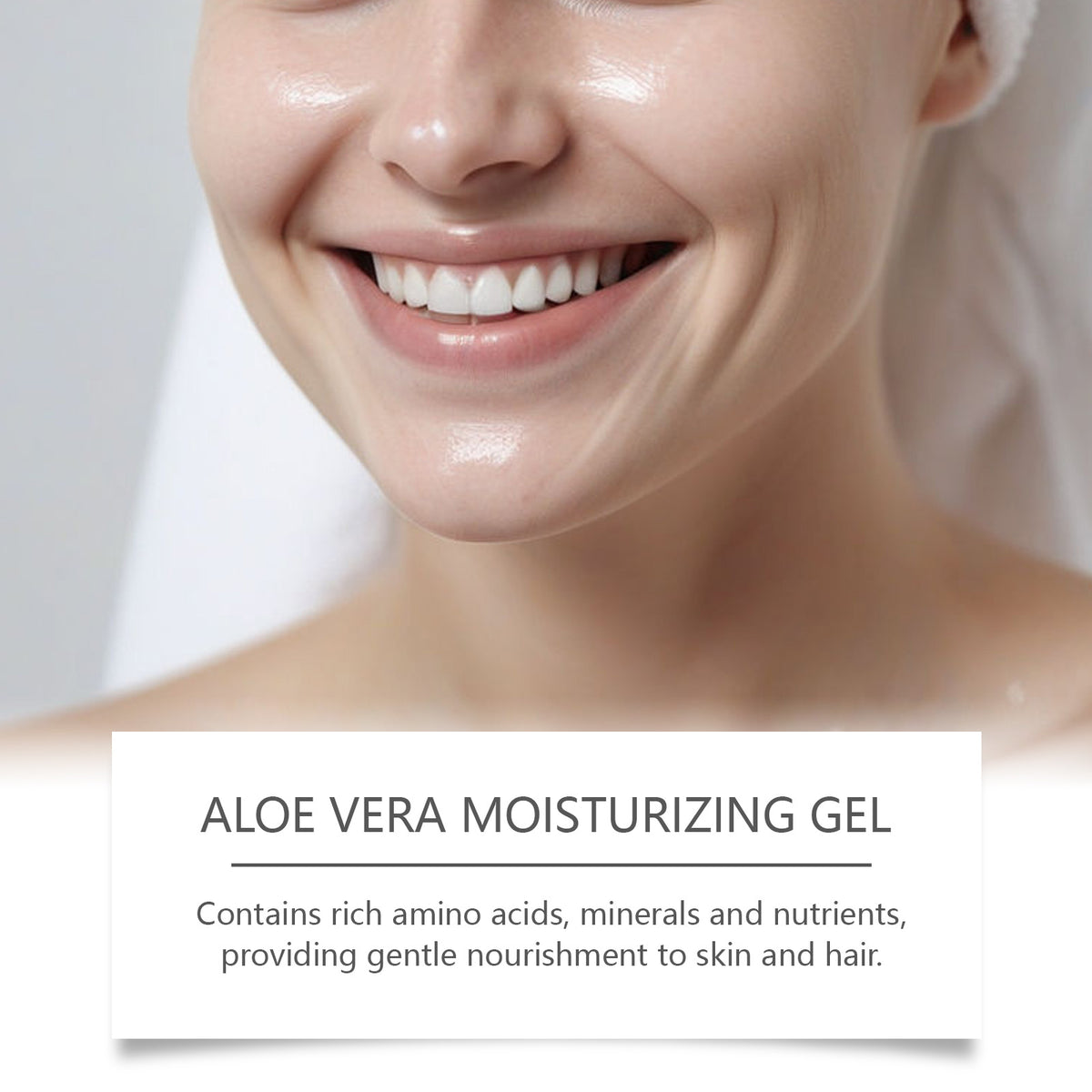 Hydrating Aloe Vera Conductive Gel 100ml product presentation