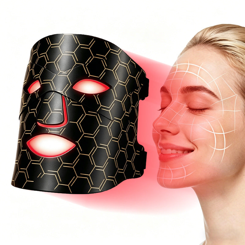 7-Color Silicone LED Light Therapy Face Mask