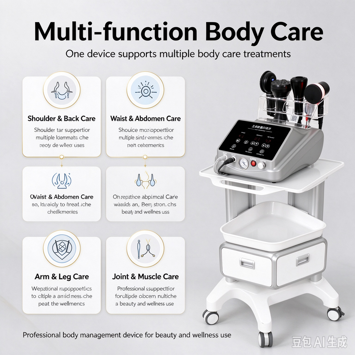 - Bioenergy Therapy Machine, Multi-function Body Care Device for Muscle Relaxation, Circulation Support and Body Management -