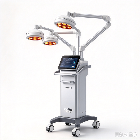 LikeMed LA‑JLY‑03 3‑Channel Smokeless Infrared Suspended Moxibustion Therapy Device TCM Physiotherapy Machine for Hospital Rehabilitation Clinic