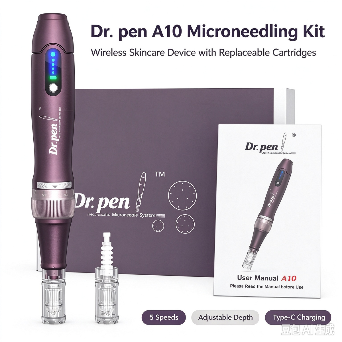 Dr.pen A10 Wireless Microneedling Pen Kit
