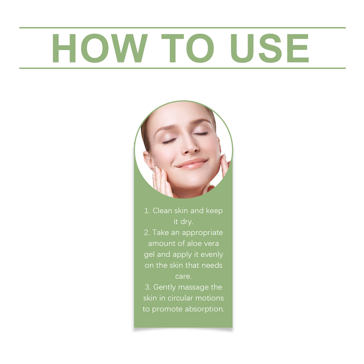 Hydrating Aloe Vera Conductive Gel 100ml product presentation