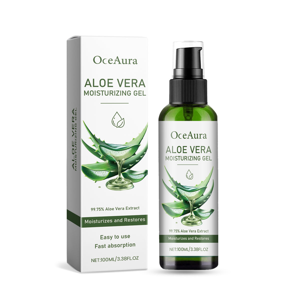 Hydrating Aloe Vera Conductive Gel 100ml product container