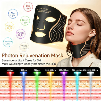 Eyecobeauty LED Photon Red Light Therapy Facial Mask