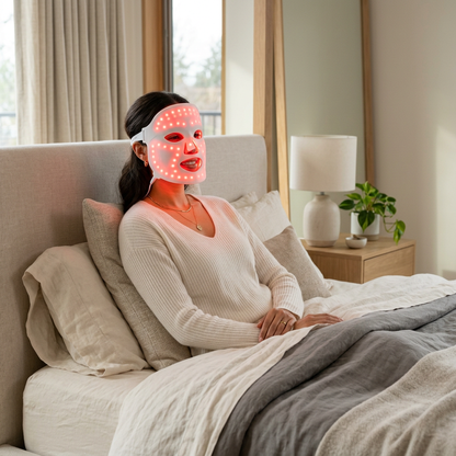 7-Color Silicone LED Light Therapy Face Mask