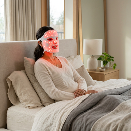 7-Color Silicone LED Light Therapy Face Mask